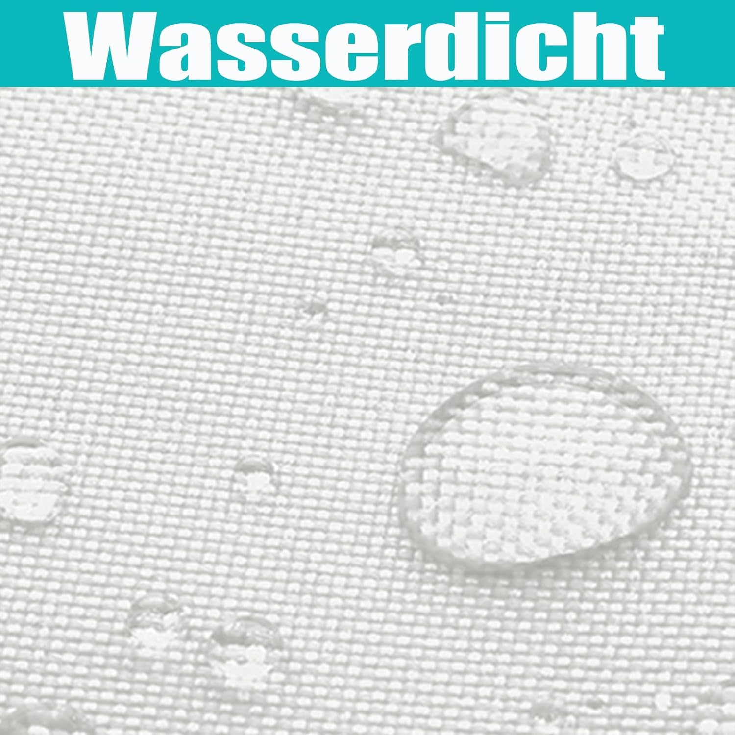 Ygann Sonnensegel Sonnenschutz Sonnendach Balkon Wetterschutz wasserabweisend Winddicht PES 420D 96% UV-Schutz für Garten Outdoor Viereck Rechteck Quadrat
